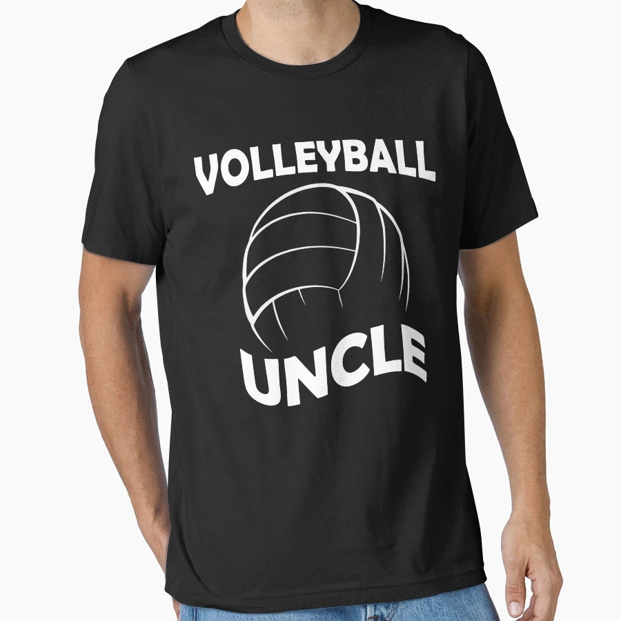 Volleyball Uncle Sports Athletic T-Shirt - Streetwear Style for Adults - T-Shirt, Sweatshirt, Hoodie
