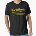 Dad Beard Gifts Bearded Funcle T-Shirt - Casual Everyday Wear for Adults - T-Shirt, Sweatshirt, Hoodie