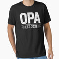 Opa Est 2026 Proud Grandpa Legacy T-Shirt - Fun Novelty Design Unisex - T-Shirt, Sweatshirt, Hoodie