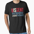 Dissent Is Patriotic Take Knee T-Shirt - Graphic Print for Adults - T-Shirt, Sweatshirt, Hoodie