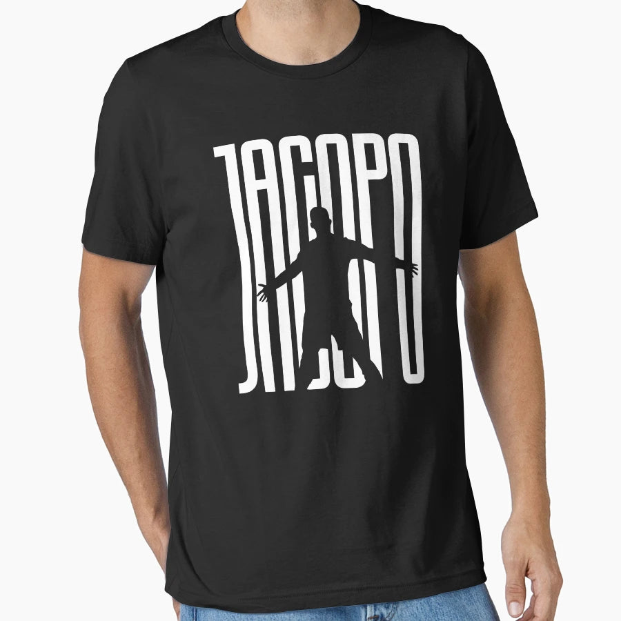 Jacopo Soccer Football Forza Juve Fan T-Shirt - Minimalist Print Unisex - T-Shirt, Sweatshirt, Hoodie