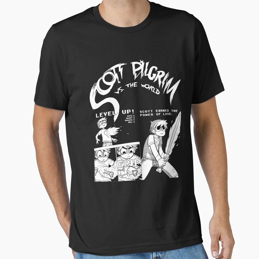 Scott Pilgrim Vs The world by Jonny-pearcey - Adult & Kids T-Shirts, Sweatshirts & Hoodies apparel design preview 1