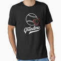Baseball Grandma Shirts Heart T-Shirt - Aesthetic Graphic Men Women - T-Shirt, Sweatshirt, Hoodie