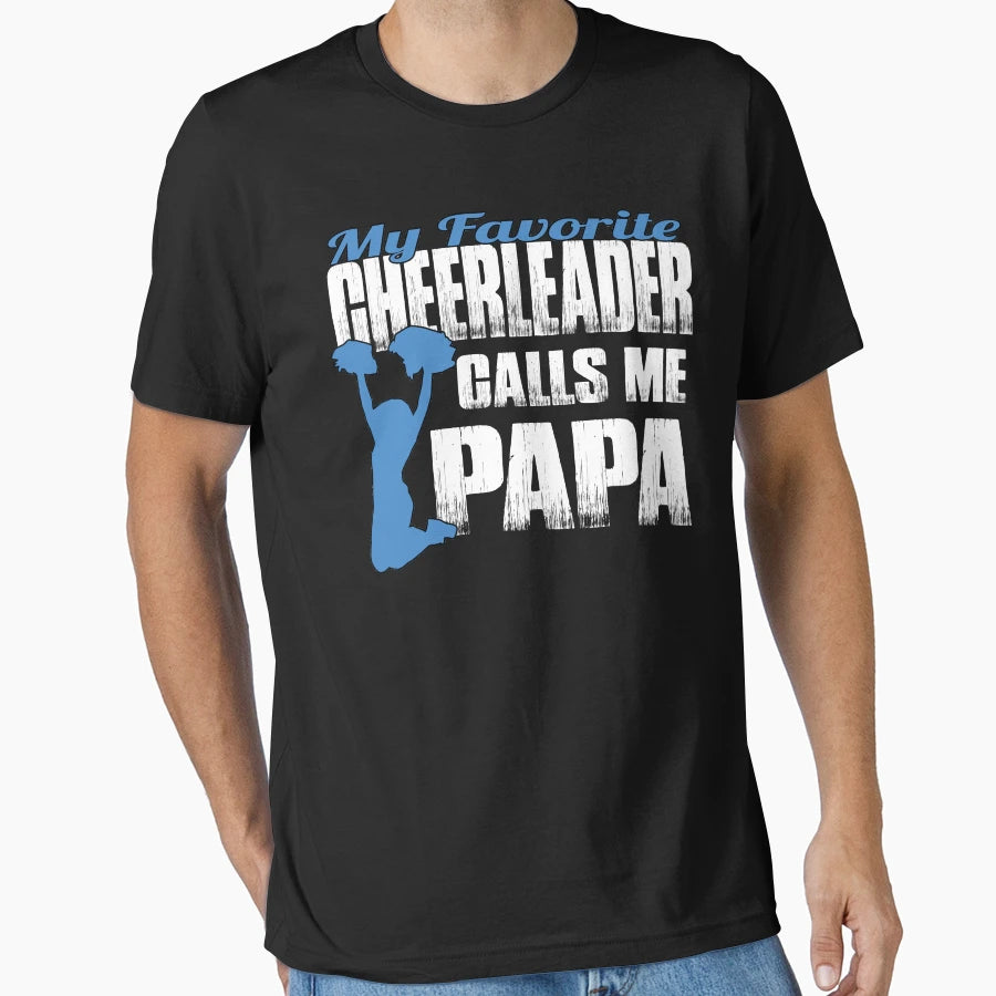 Cheer Papa T-Shirt - Minimalist Print Men Women - T-Shirt, Sweatshirt, Hoodie