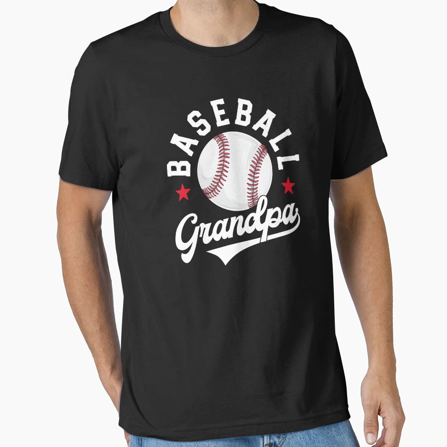 Baseball Grandpa Matching Family Papa T-Shirt - Trendy Graphic Unisex - T-Shirt, Sweatshirt, Hoodie