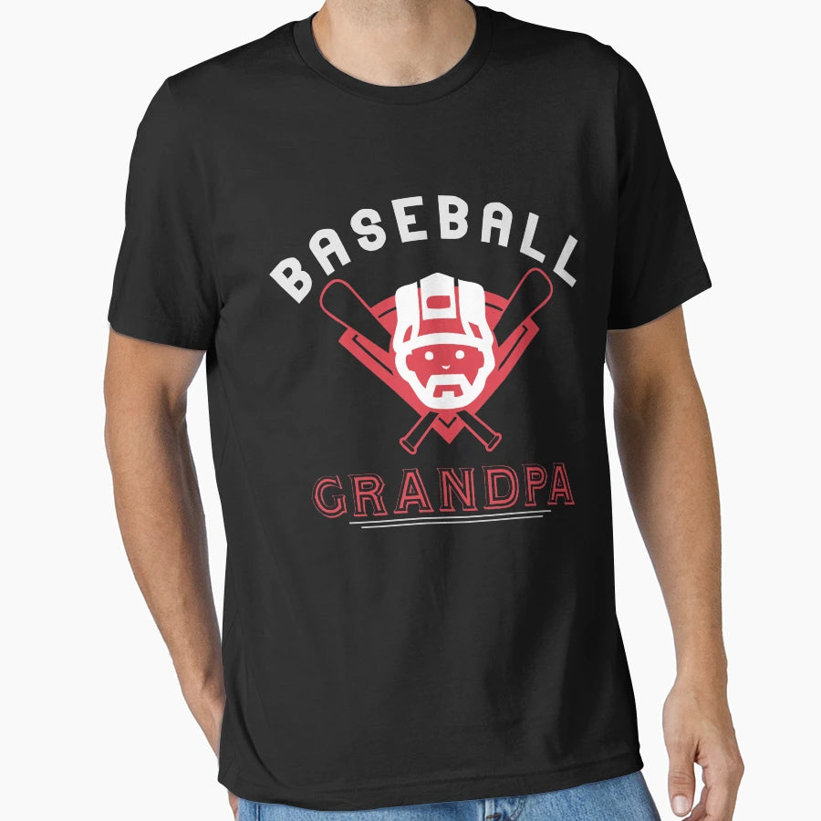 Baseball Grandpa T-Shirt - Aesthetic Graphic Unisex - T-Shirt, Sweatshirt, Hoodie