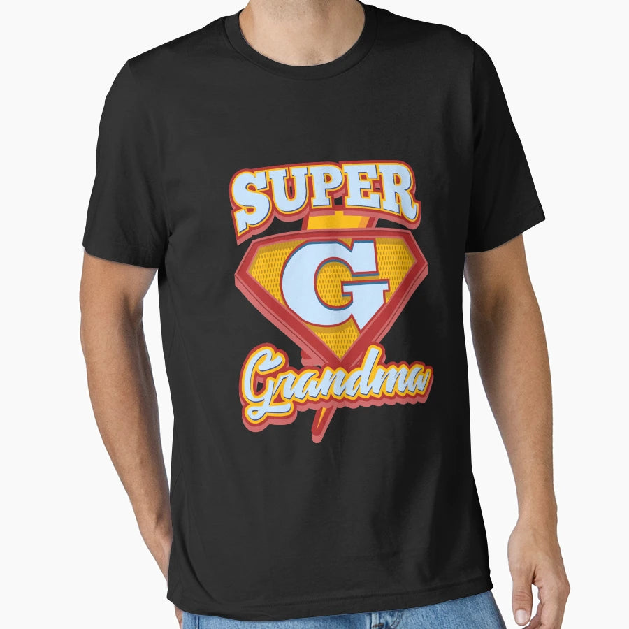 Grandma Super Grandma T-Shirt - Custom Art Print Unisex - T-Shirt, Sweatshirt, Hoodie