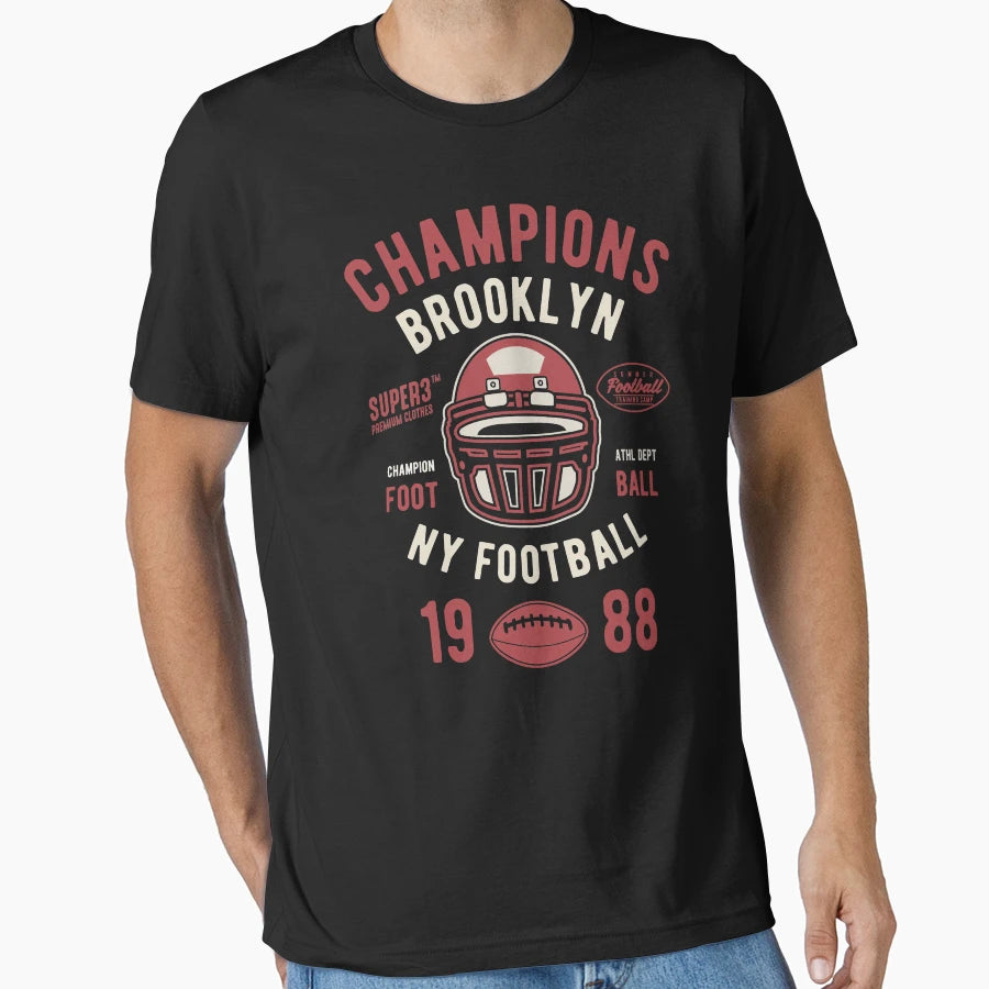 Football Champion T-Shirt - Fun Novelty Design Men Women - T-Shirt, Sweatshirt, Hoodie