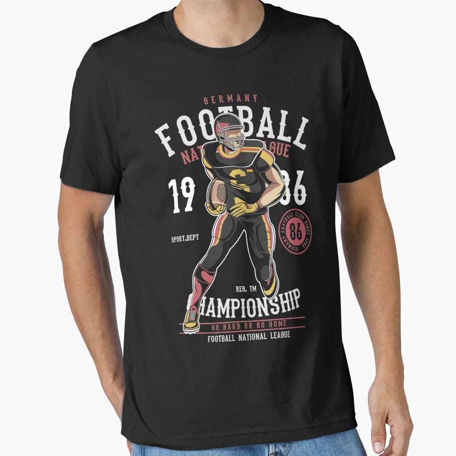 Germany Football Player T-Shirt - Minimalist Print Men Women - T-Shirt, Sweatshirt, Hoodie