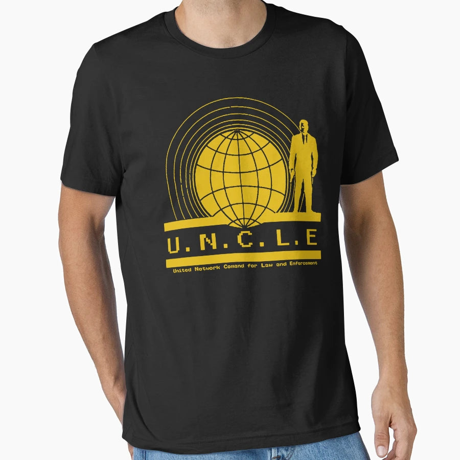 U N C L E Yellow T-Shirt - Aesthetic Graphic for Adults - T-Shirt, Sweatshirt, Hoodie
