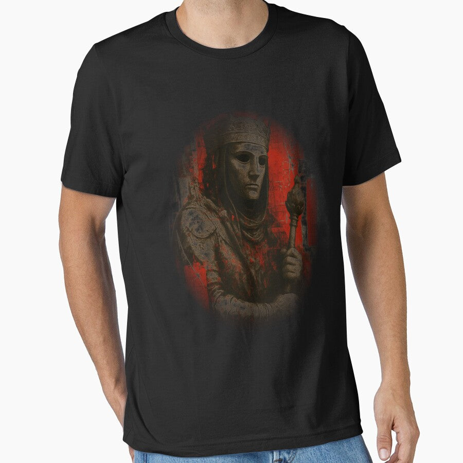 King Baldwin IV Christian Crusader Metal Grunge - Adult & Kids T-Shirts, Sweatshirts & Hoodies apparel design preview 1