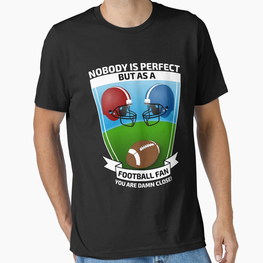 Football Fan T-Shirt - Minimalist Print Men Women - T-Shirt, Sweatshirt, Hoodie