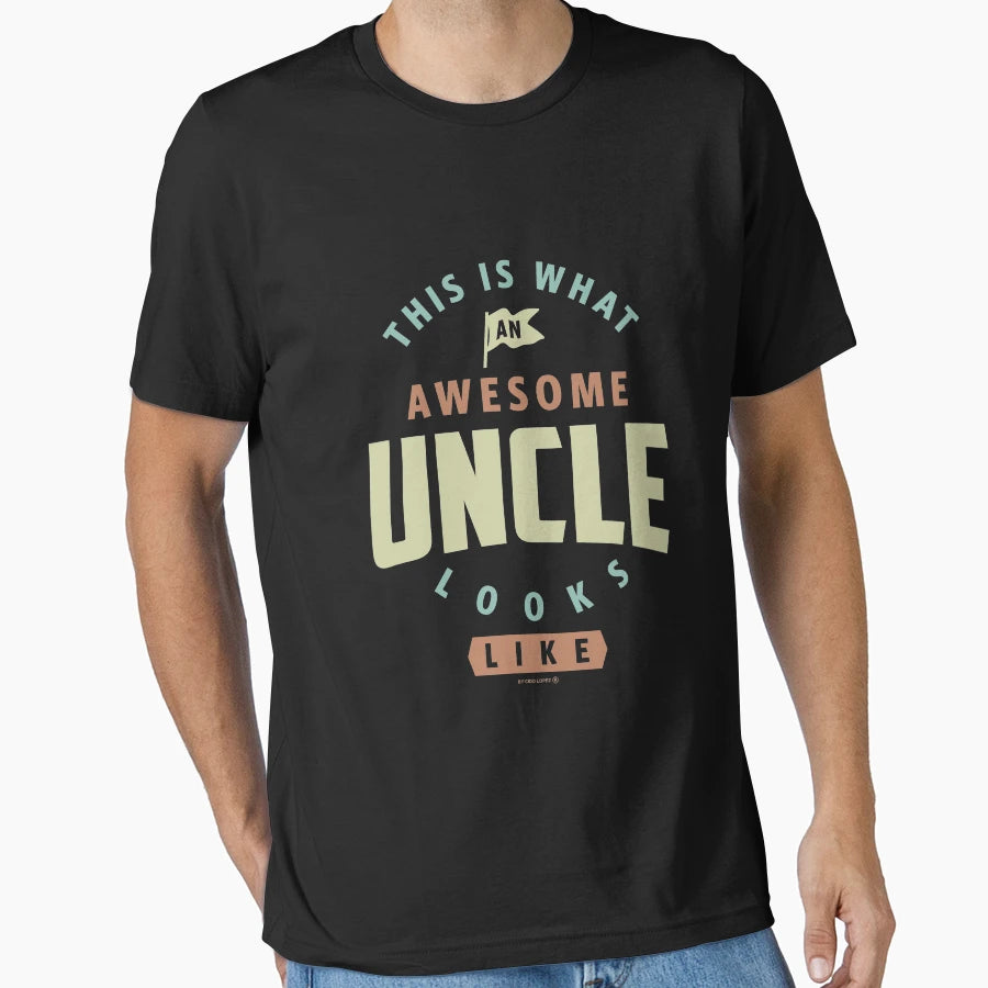 Awesome Uncle T-Shirt - Novelty Apparel Unisex - T-Shirt, Sweatshirt, Hoodie
