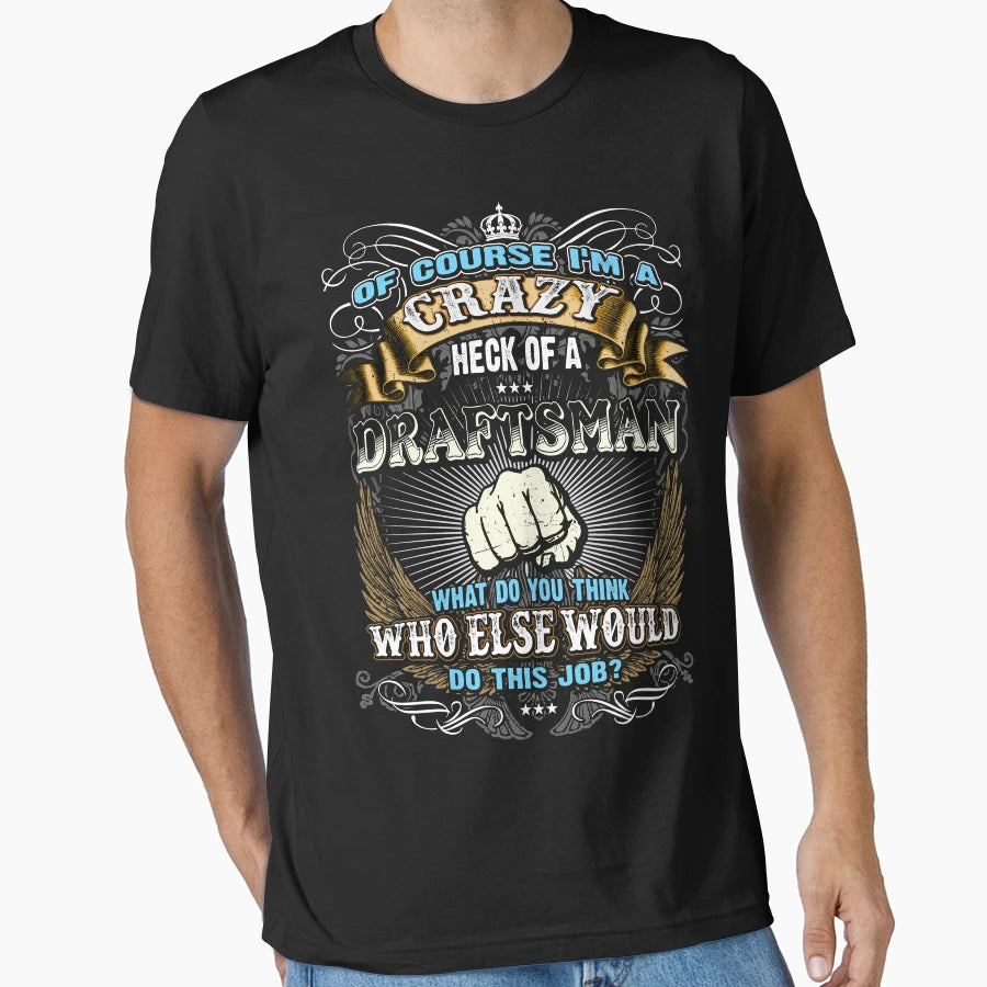 Shirts Job Draftsman T-Shirt - Streetwear Style for Adults - T-Shirt, Sweatshirt, Hoodie