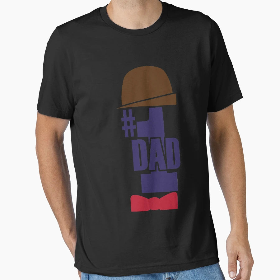 Funny Fathers Day Number 1 Dad Best T-Shirt - Fun Novelty Design Unisex - T-Shirt, Sweatshirt, Hoodie