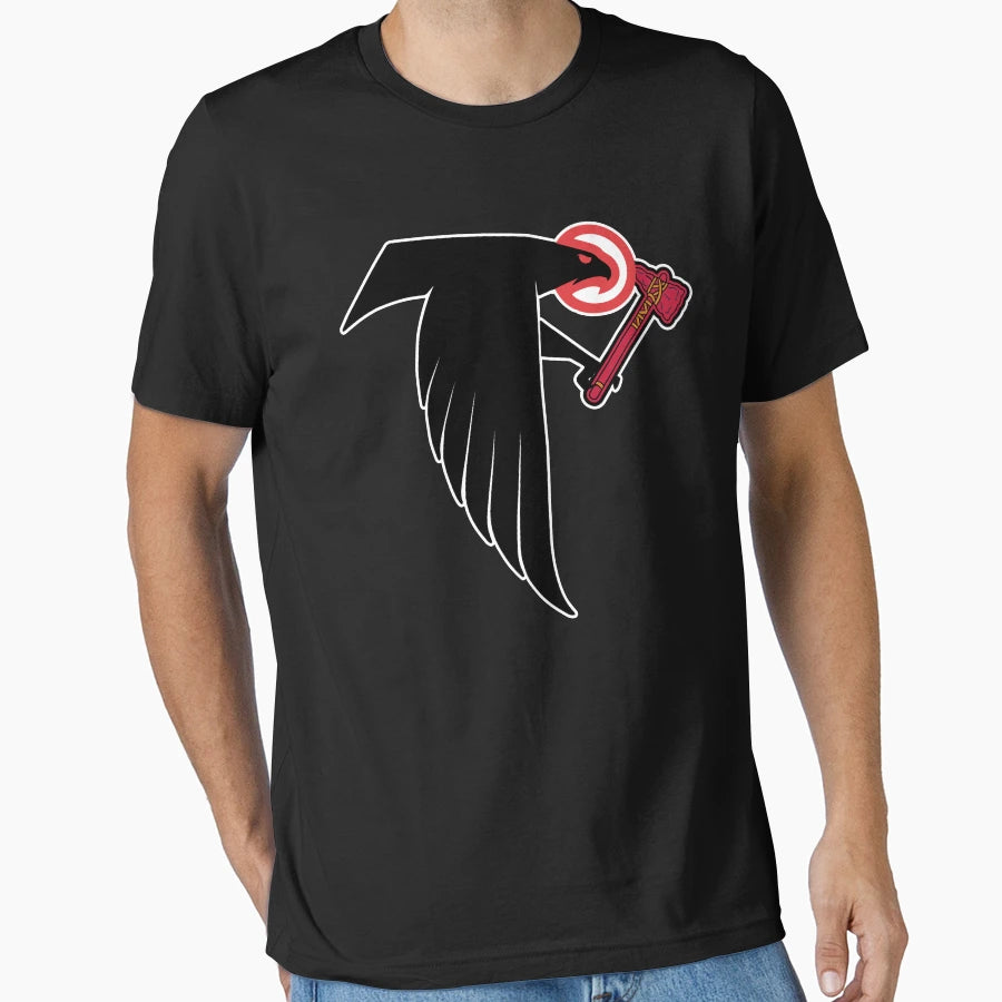 Atlanta Sports Mashup T-Shirt - Unique Graphic for Adults - T-Shirt, Sweatshirt, Hoodie