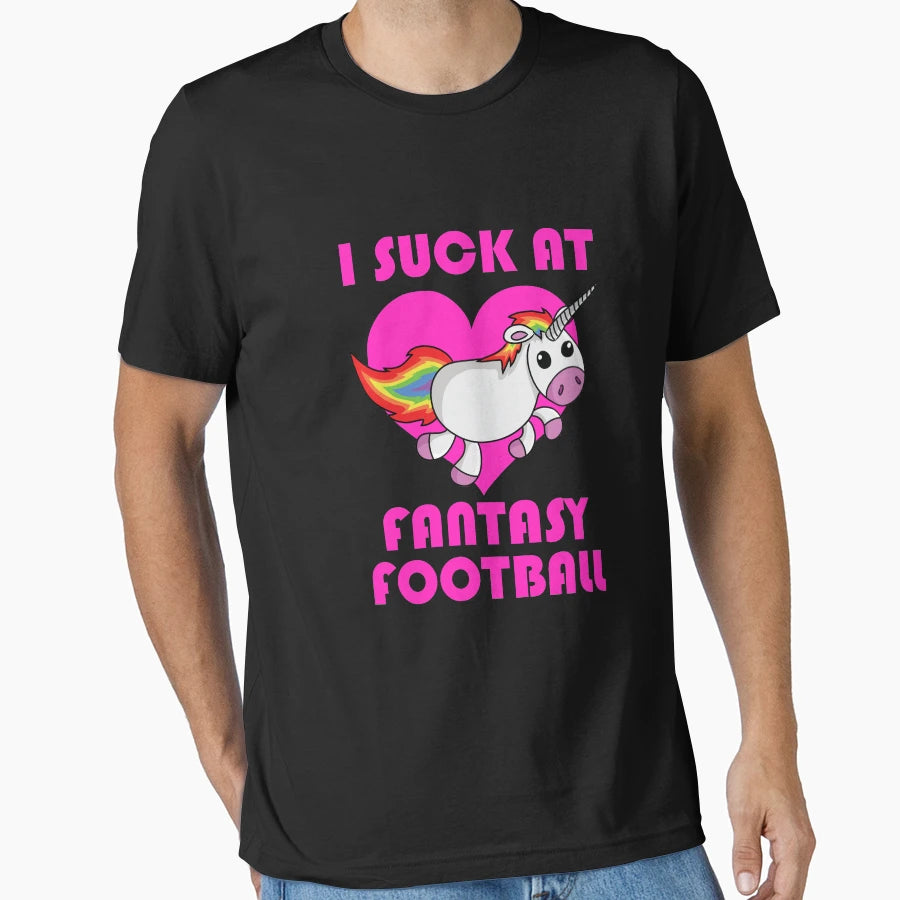 I Suck Fantasy Football T-Shirt - Aesthetic Graphic Men Women - T-Shirt, Sweatshirt, Hoodie