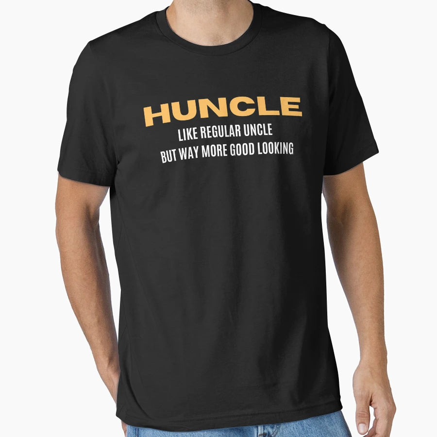 Huncle Gift Uncle Birthday And Holiday T-Shirt - Aesthetic Graphic Unisex - T-Shirt, Sweatshirt, Hoodie