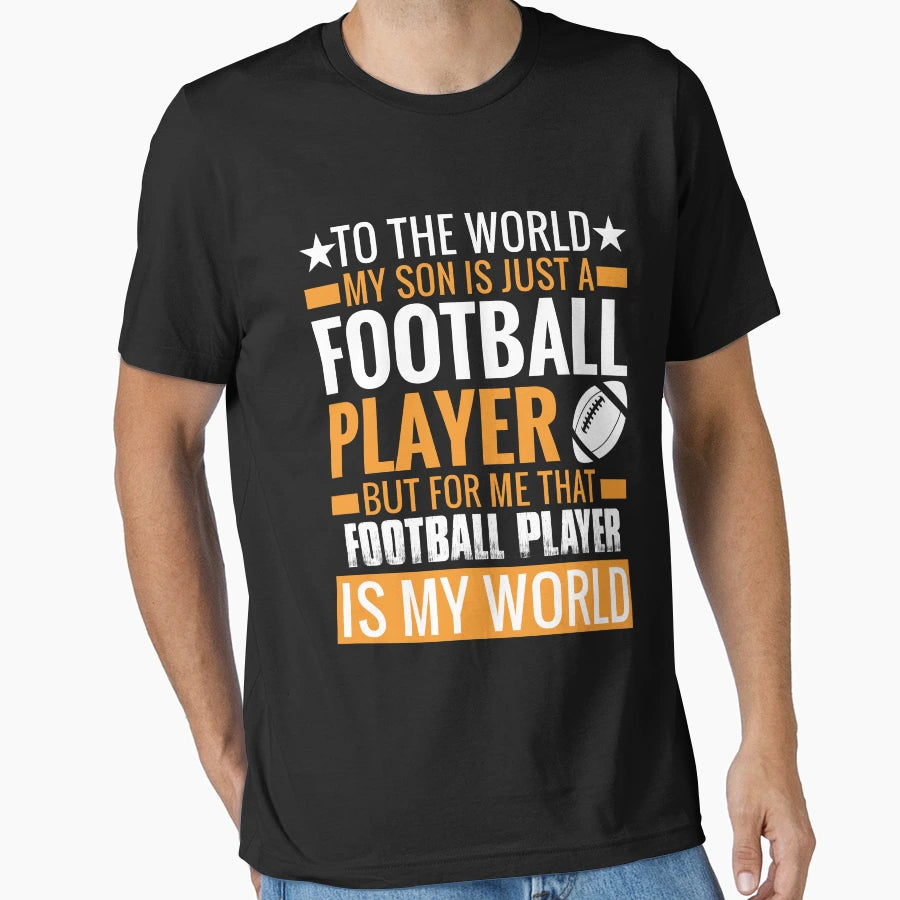 Football Gift Football Funny Football T-Shirt - Custom Art Print Men Women - T-Shirt, Sweatshirt, Hoodie