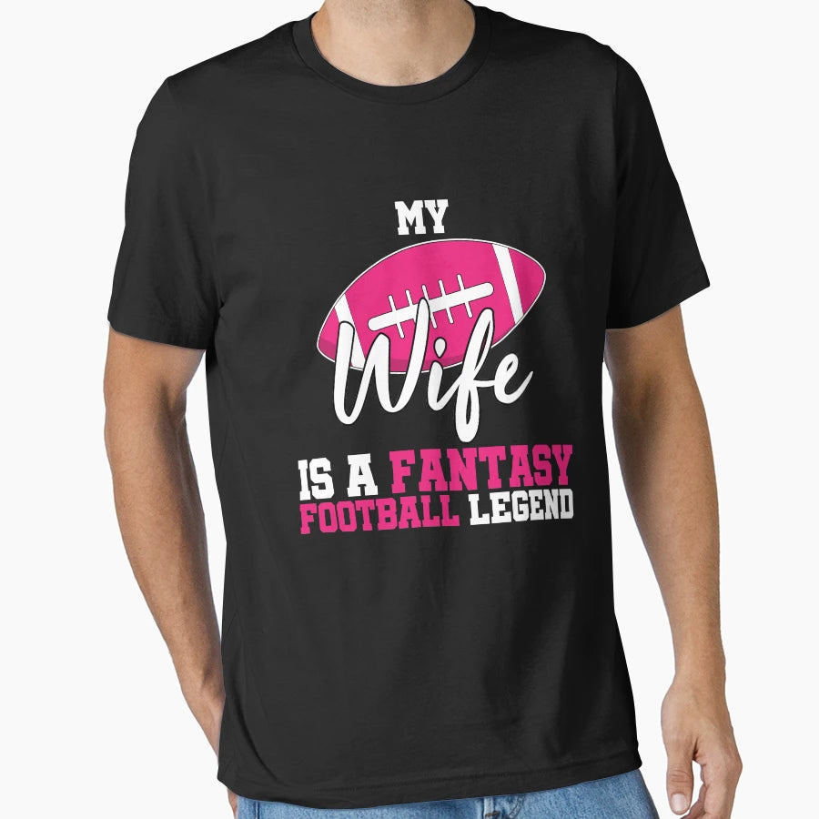 Football Wife T-Shirt - Fun Novelty Design Men Women - T-Shirt, Sweatshirt, Hoodie