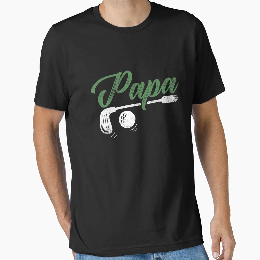 Golfing Papa T-Shirt - Trendy Graphic Unisex - T-Shirt, Sweatshirt, Hoodie