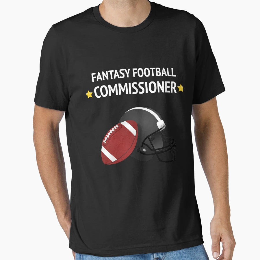 Fantasy Football Commissioner T-Shirt - Aesthetic Graphic for Adults - T-Shirt, Sweatshirt, Hoodie