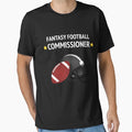 Fantasy Football Commissioner T-Shirt - Aesthetic Graphic for Adults - T-Shirt, Sweatshirt, Hoodie