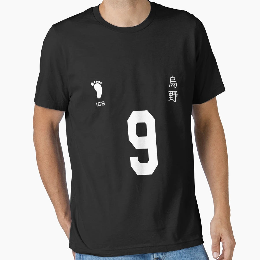 Tobio Kageyama Jersey 9 T-Shirt - Minimalist Print Men Women - T-Shirt, Sweatshirt, Hoodie