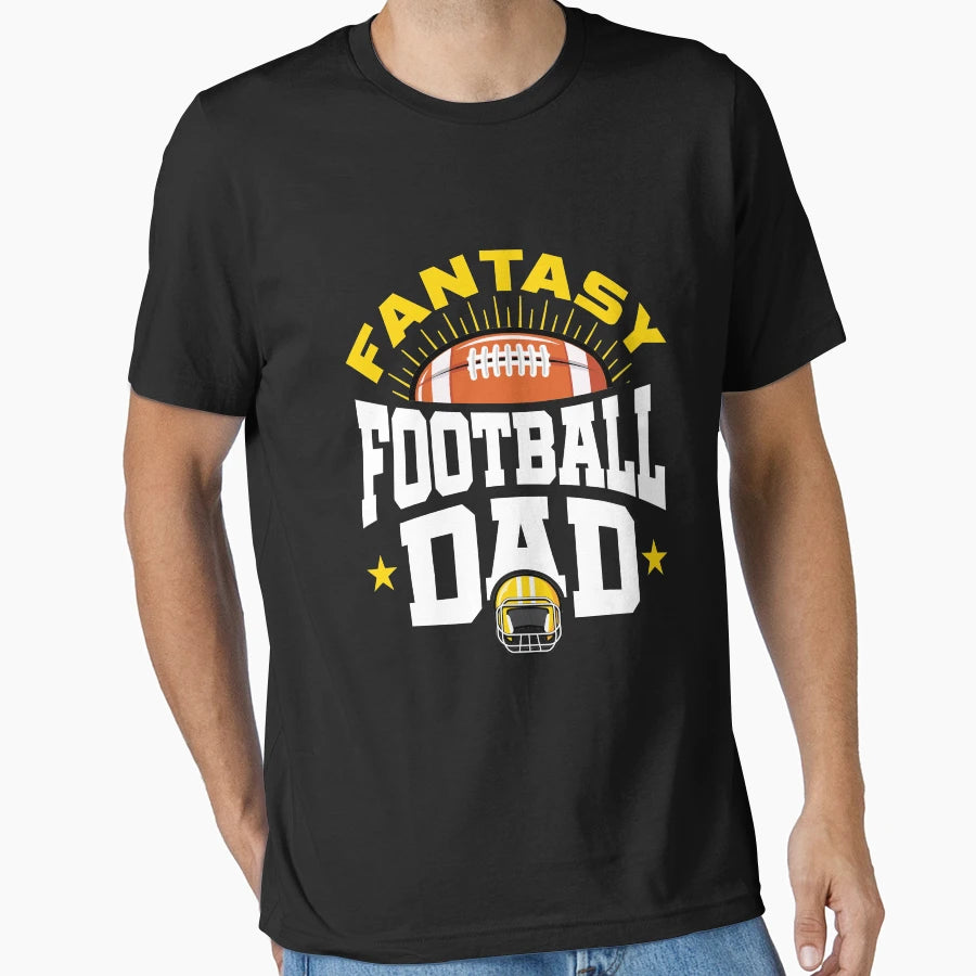 Fantasy Football Dad T-Shirt - Casual Everyday Wear Unisex - T-Shirt, Sweatshirt, Hoodie