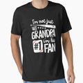 Im Not Just His Grandpa Im His 1 Fan T-Shirt - Custom Art Print Men Women - T-Shirt, Sweatshirt, Hoodie