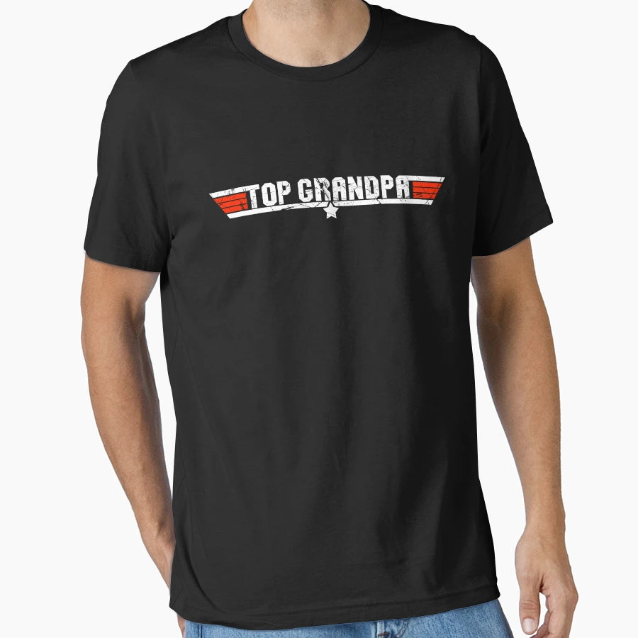 Grandpa Funny 80S Dad Air Movie Gun T-Shirt - Aesthetic Graphic Unisex - T-Shirt, Sweatshirt, Hoodie