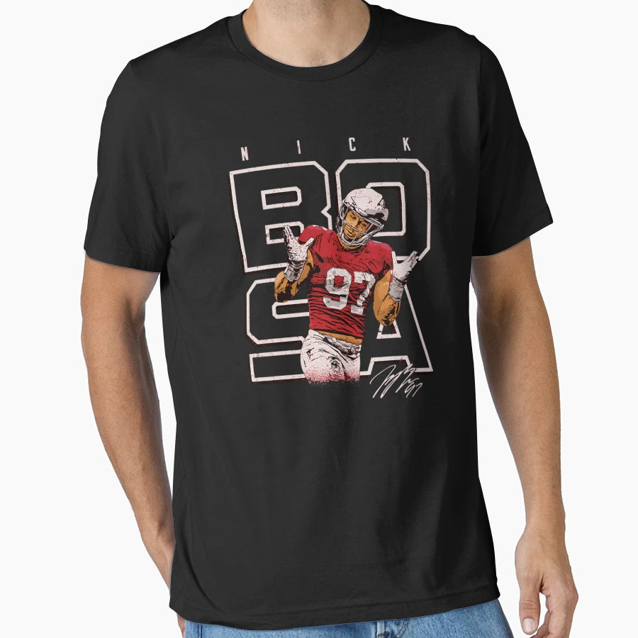 Defensive End 97 Player Footbal T-Shirt - Fun Novelty Design Men Women - T-Shirt, Sweatshirt, Hoodie
