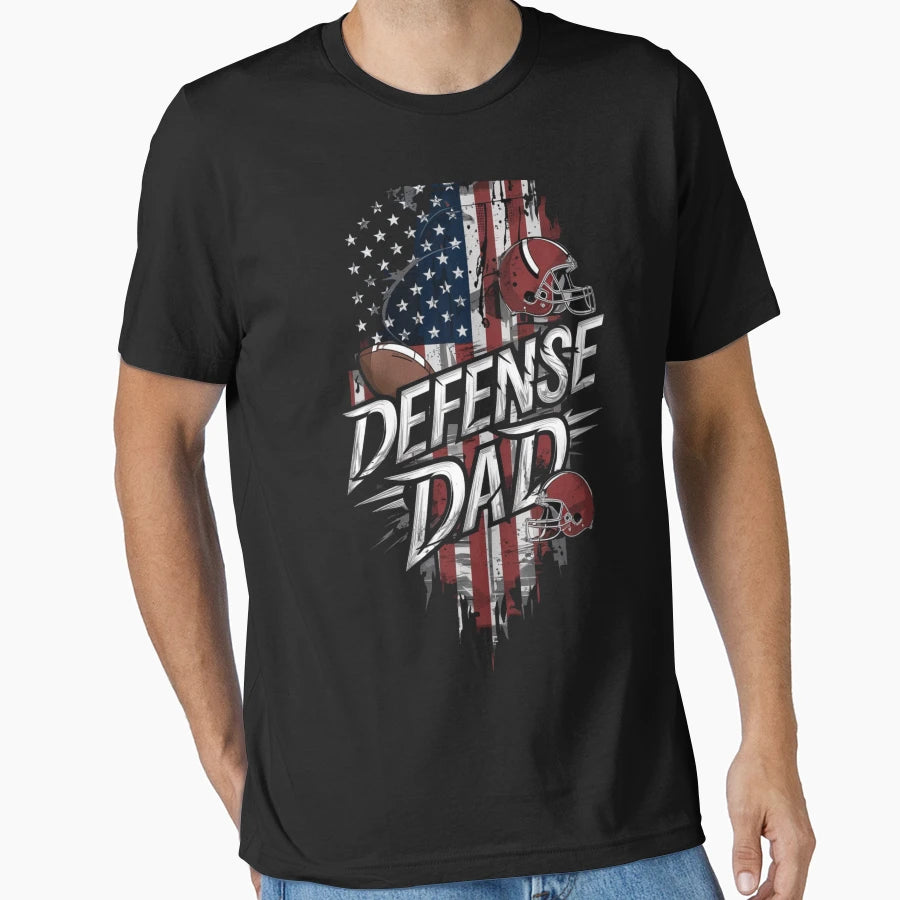 Defense Dad T-Shirt - Custom Art Print Unisex - T-Shirt, Sweatshirt, Hoodie