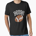 Mom 1 Year Old Football Birthday T-Shirt - Casual Everyday Wear Men Women - T-Shirt, Sweatshirt, Hoodie