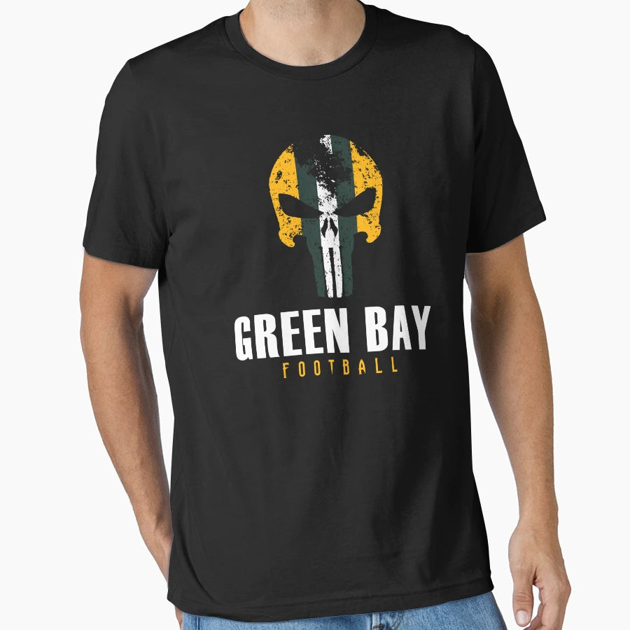 Green Bay Football Fan Grunge T-Shirt - Novelty Apparel Men Women - T-Shirt, Sweatshirt, Hoodie