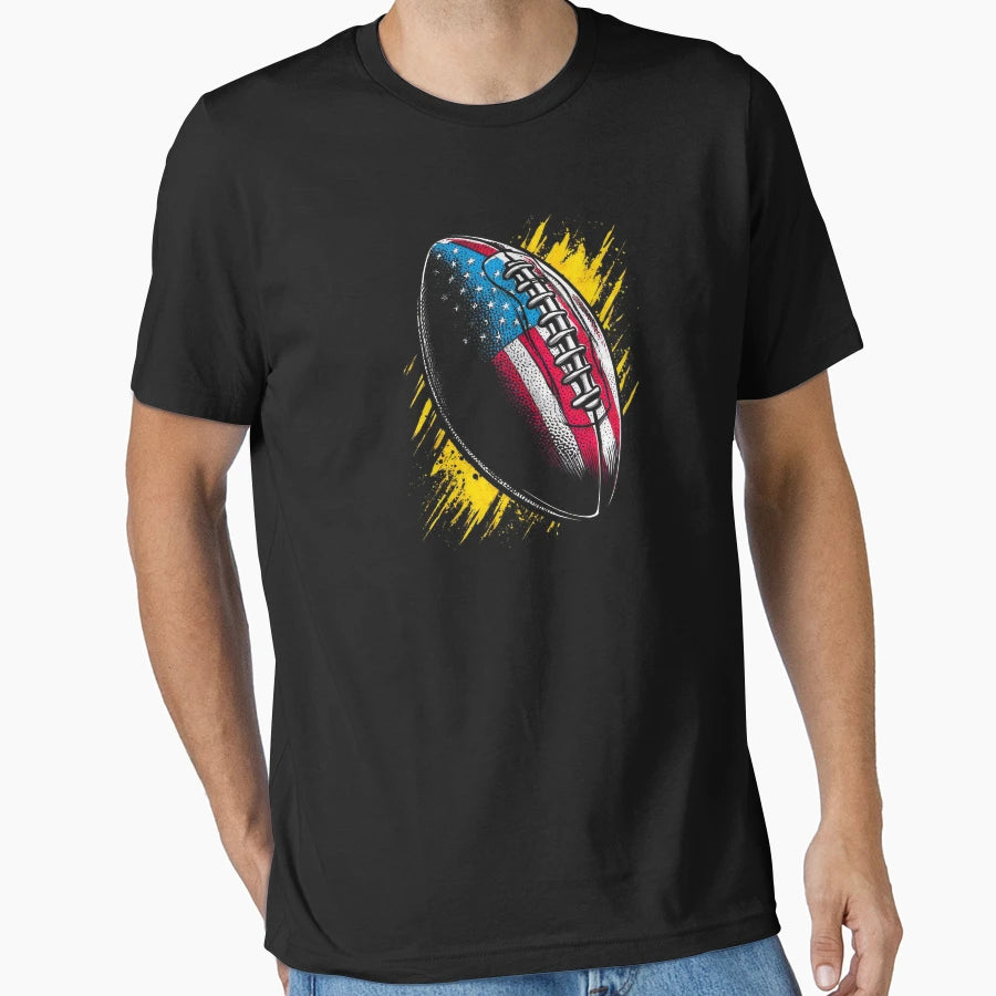 American Football T-Shirt - Graphic Print Men Women - T-Shirt, Sweatshirt, Hoodie