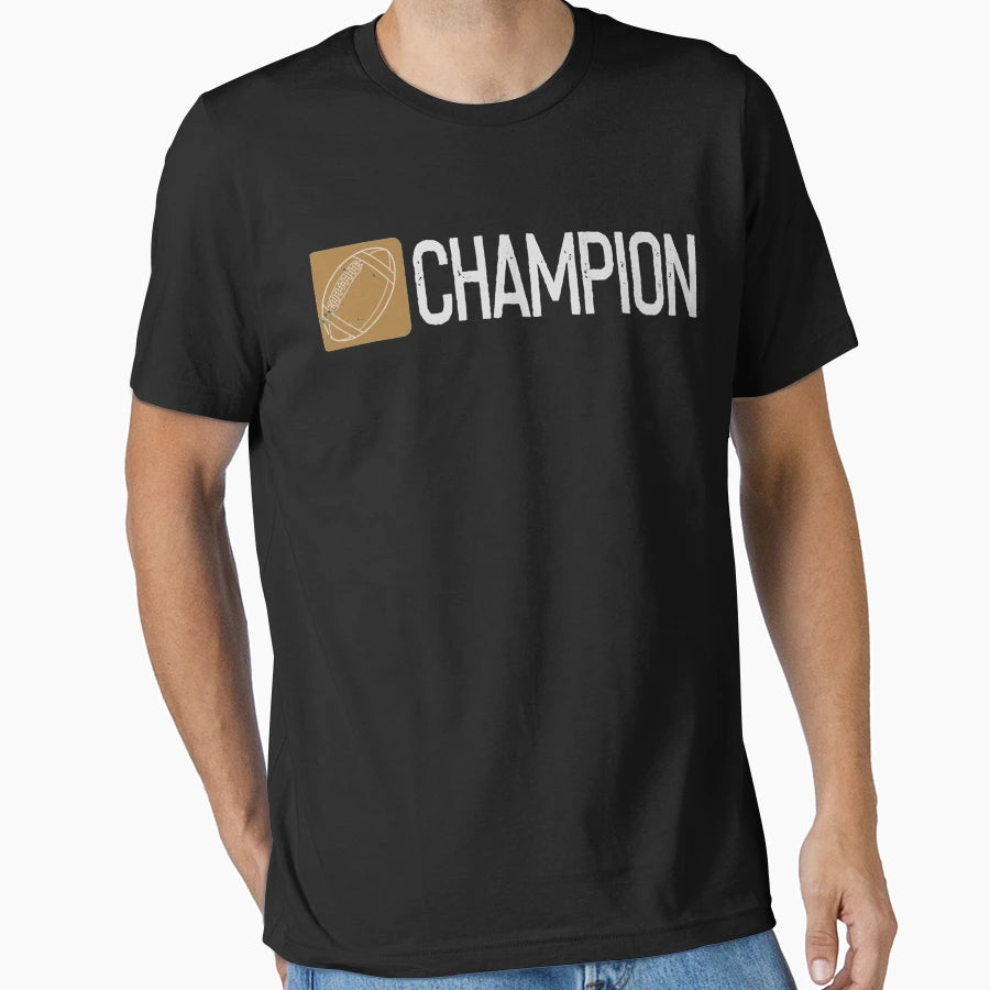 American Football Champion T-Shirt - Novelty Apparel for Adults - T-Shirt, Sweatshirt, Hoodie