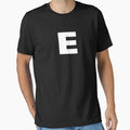 Letter E T-Shirt - Novelty Apparel for Adults - T-Shirt, Sweatshirt, Hoodie