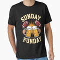 Sunday Funday Funny Football Sport T-Shirt - Trendy Graphic Men Women - T-Shirt, Sweatshirt, Hoodie