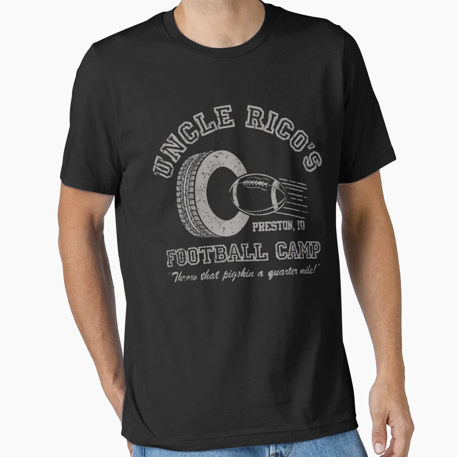 Funny Gifts Uncle Rico Football Camp T-Shirt - Trendy Graphic Men Women - T-Shirt, Sweatshirt, Hoodie