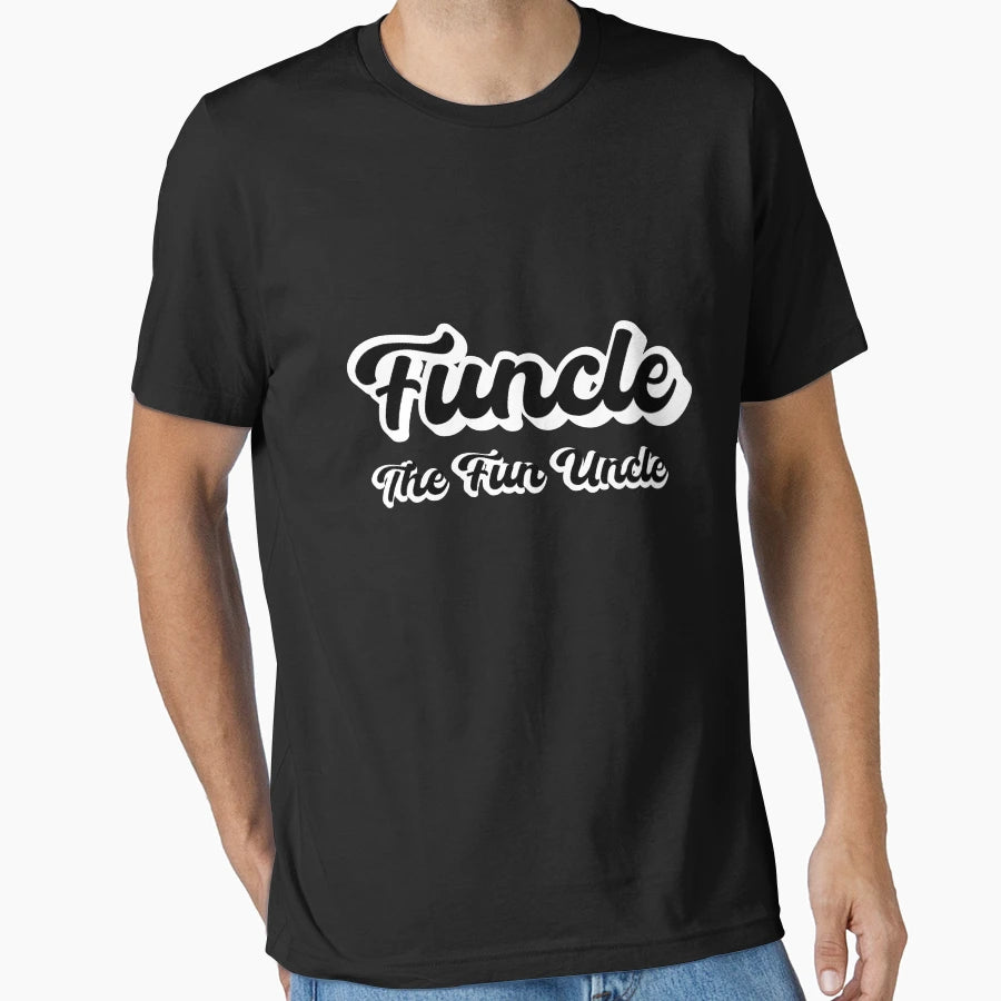 Funcle Fun Uncle T-Shirt - Custom Art Print Men Women - T-Shirt, Sweatshirt, Hoodie