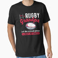 Funny Rugby Grandpa Gift Rugby Player T-Shirt - Minimalist Print Unisex - T-Shirt, Sweatshirt, Hoodie