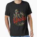 Uncles Club Funny Skeleton Uncle T-Shirt - Graphic Print for Adults - T-Shirt, Sweatshirt, Hoodie
