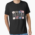 Baseball Mama T-Shirt - Casual Everyday Wear Unisex - T-Shirt, Sweatshirt, Hoodie