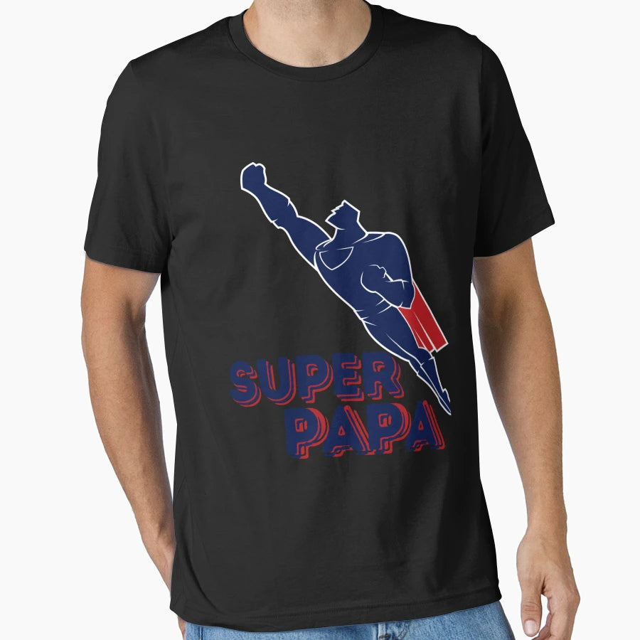 Super Daddy T-Shirt - Custom Art Print Unisex - T-Shirt, Sweatshirt, Hoodie