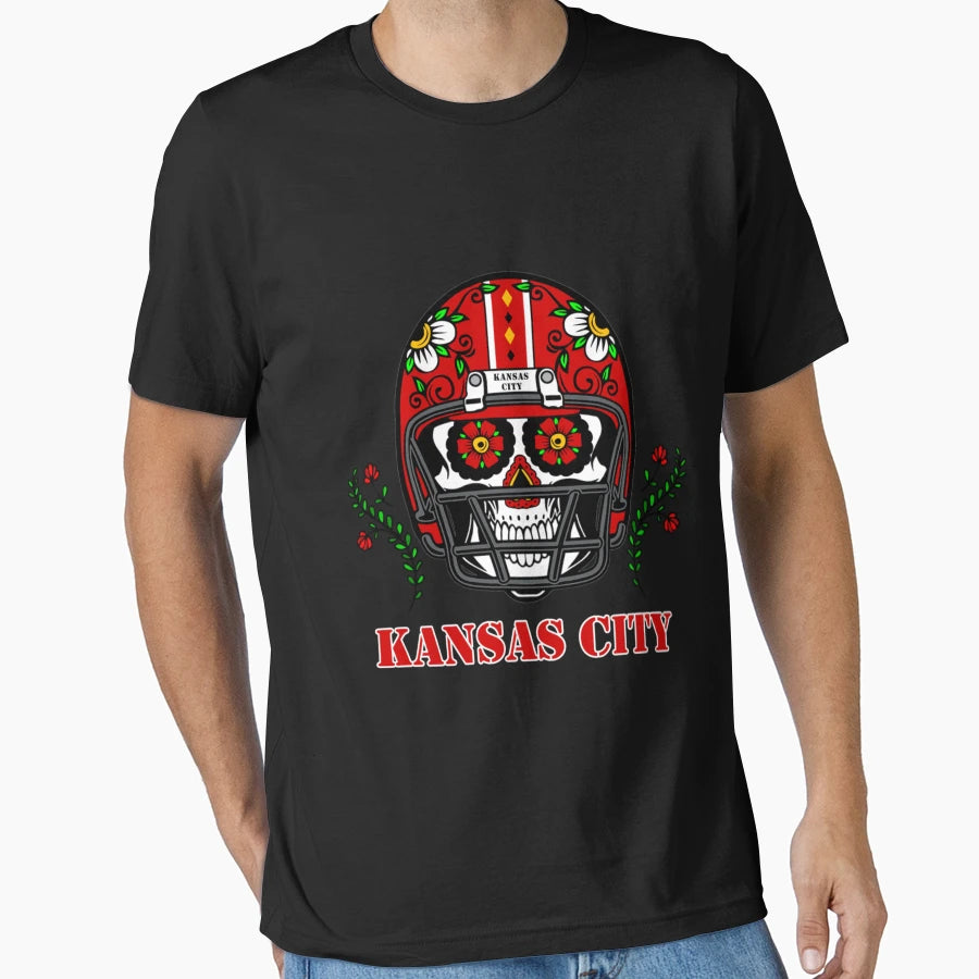 Kansas City Kc Football T-Shirt - Novelty Apparel Unisex - T-Shirt, Sweatshirt, Hoodie