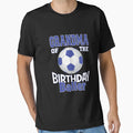 Grandma Birthday Baller Soccer Lover B T-Shirt - Novelty Apparel Unisex - T-Shirt, Sweatshirt, Hoodie