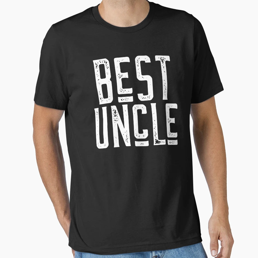 Best Uncle Family T-Shirt - Minimalist Print Men Women - T-Shirt, Sweatshirt, Hoodie