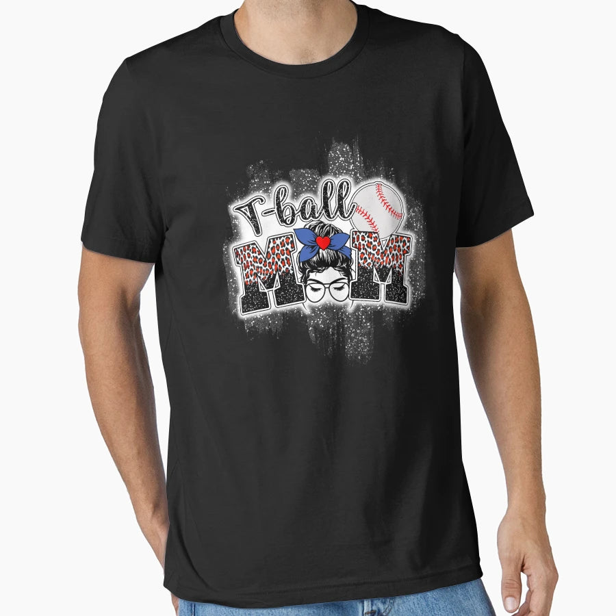 Baseball Mom T-Shirt - Minimalist Print Unisex - T-Shirt, Sweatshirt, Hoodie