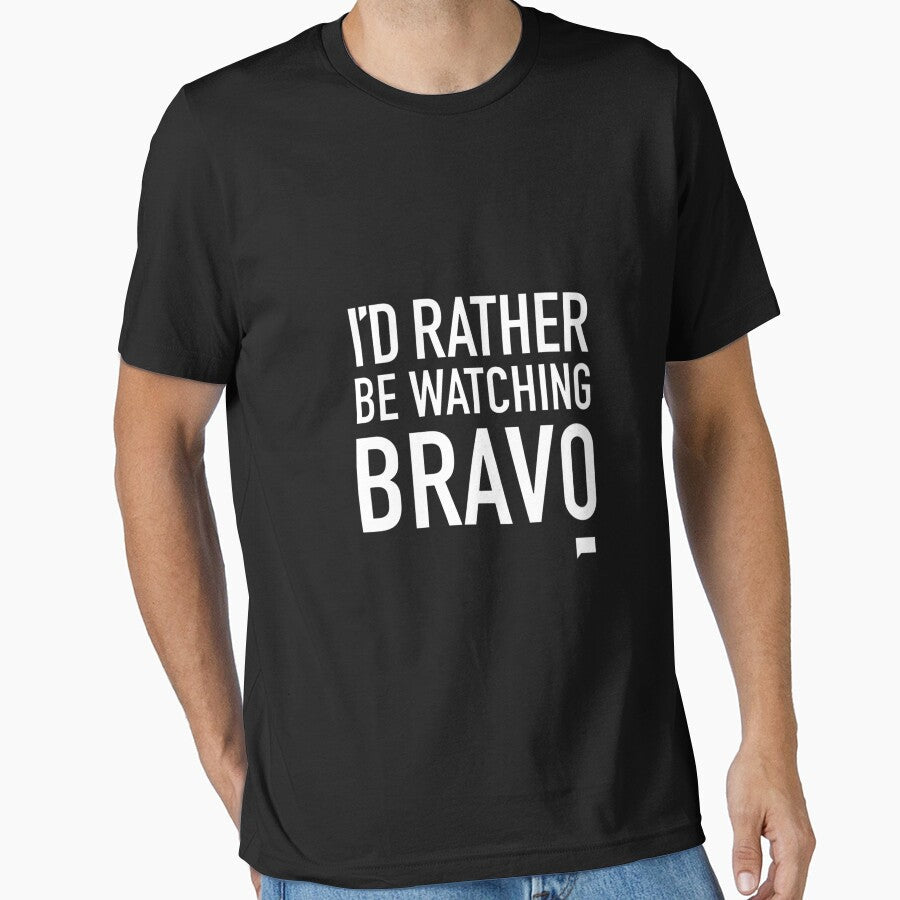 Rather Be Watching Bravo Comfortable Crew Neck by - Adult & Kids T-Shirts, Sweatshirts & Hoodies apparel design preview 1